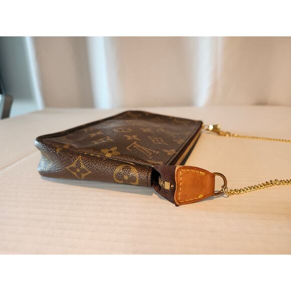 Louis Vuitton Pochette Accessoires Shoulder Bag LV Monogram AR0955 - Picture 3 of 15